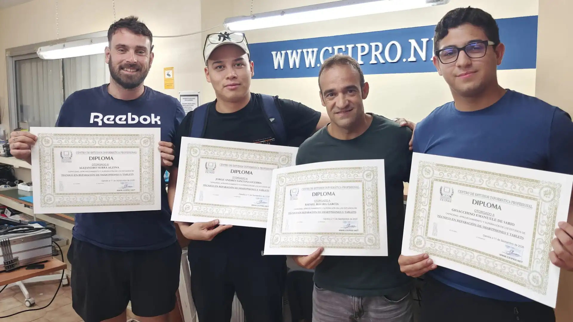 Finalización del curso de septiembre de CEIPRO