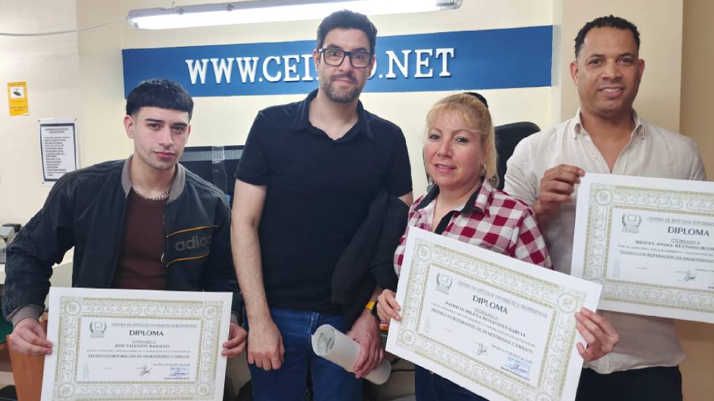 curso de reparacion de telefonos dañados