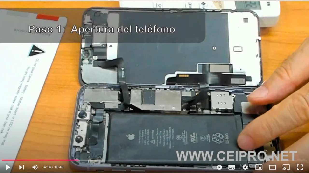Apertura teléfonos iPhone en CEIPRO