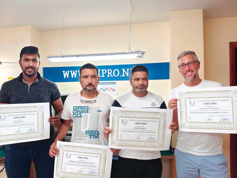 curso de recuperacion de telefonos dañados