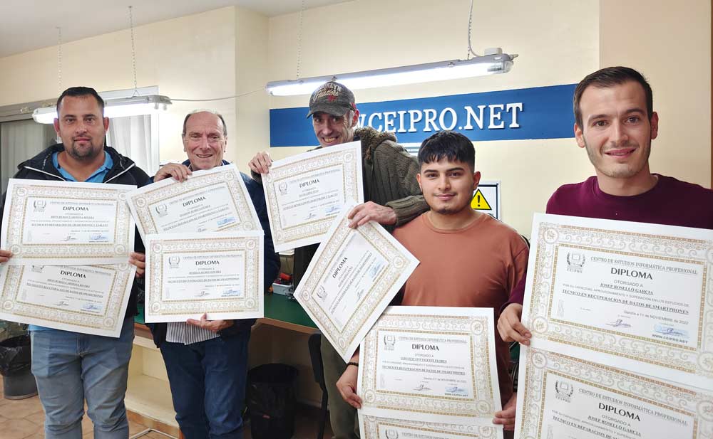 curso de recuperacion de telefonos dañados