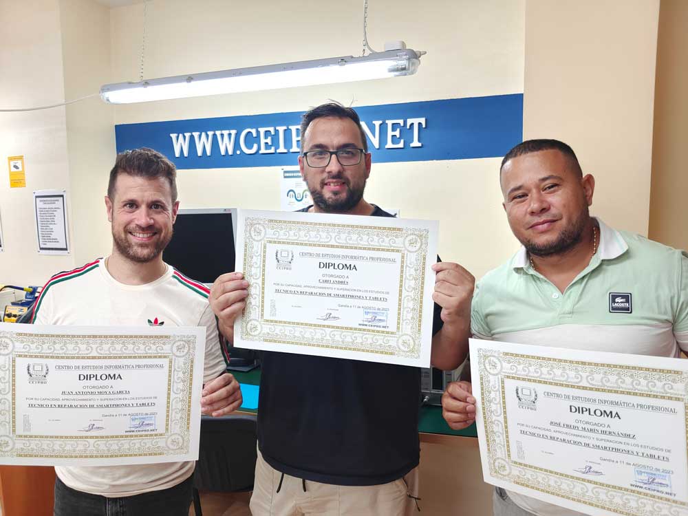 curso de recuperacion de telefonos dañados