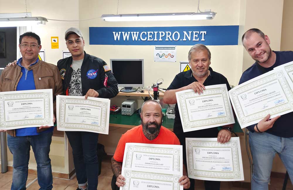 curso de recuperacion de telefonos dañados