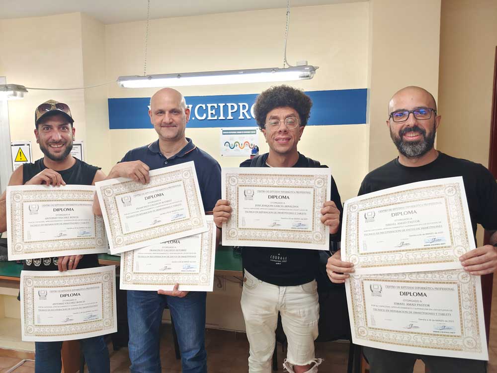 curso de recuperacion de telefonos dañados