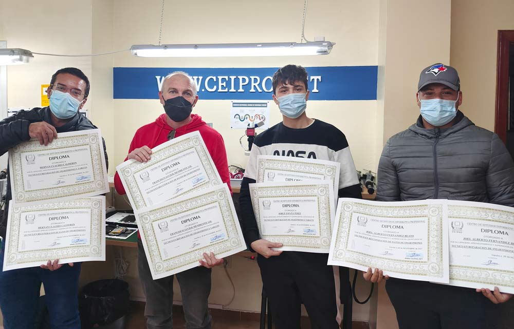 curso de recuperacion de telefonos dañados